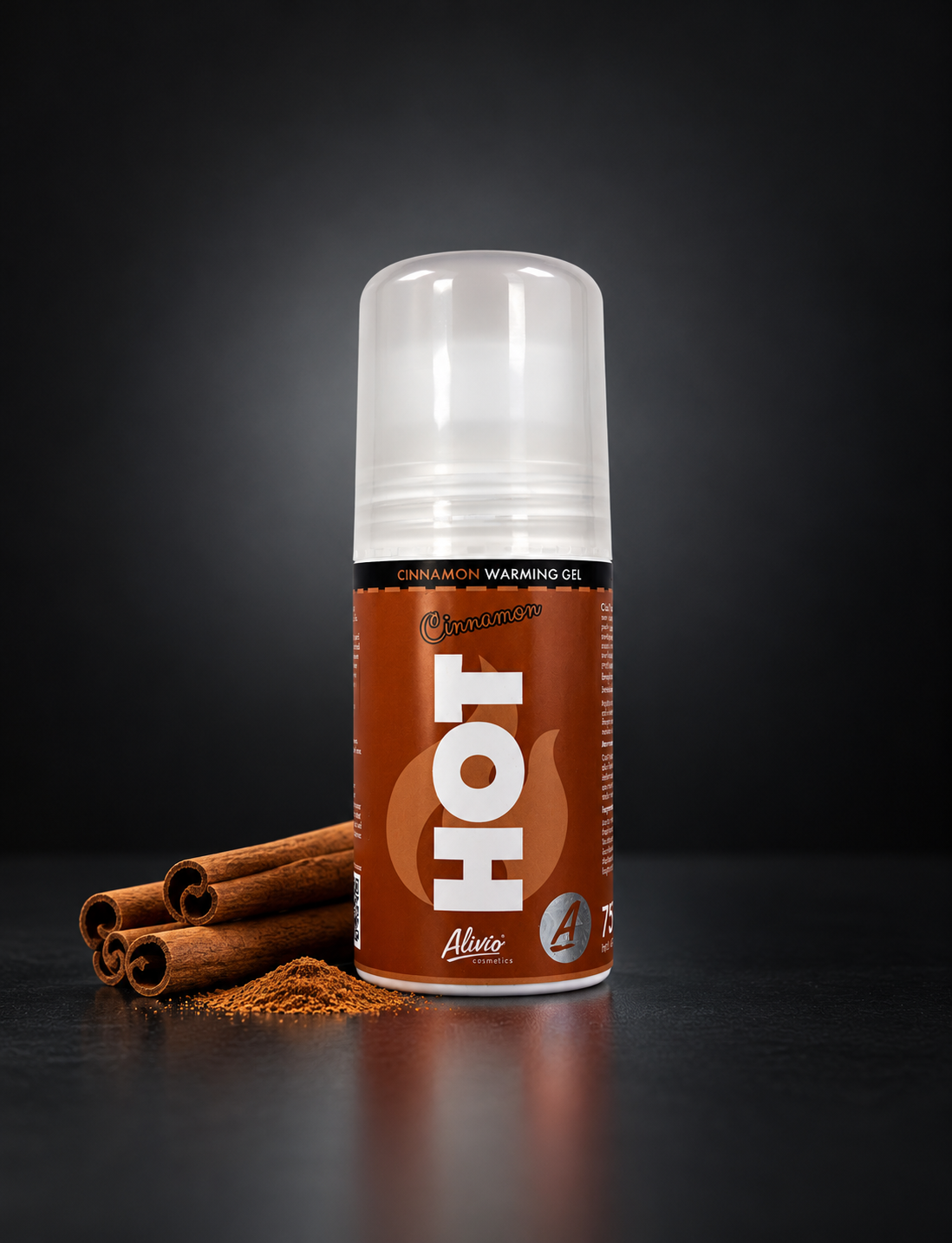 Alivio HOT Cinnamon šildantis gelis, 75 ml